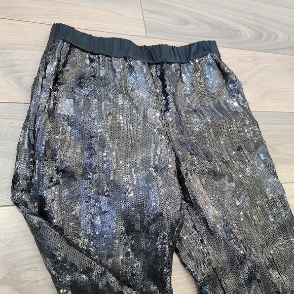 Trouvé Black Sequin Pants - Size S - Picture 9 of 17